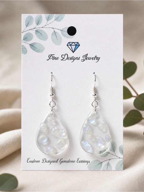 Fine Designs Jewelry Jewelry - Moonstone Earrings